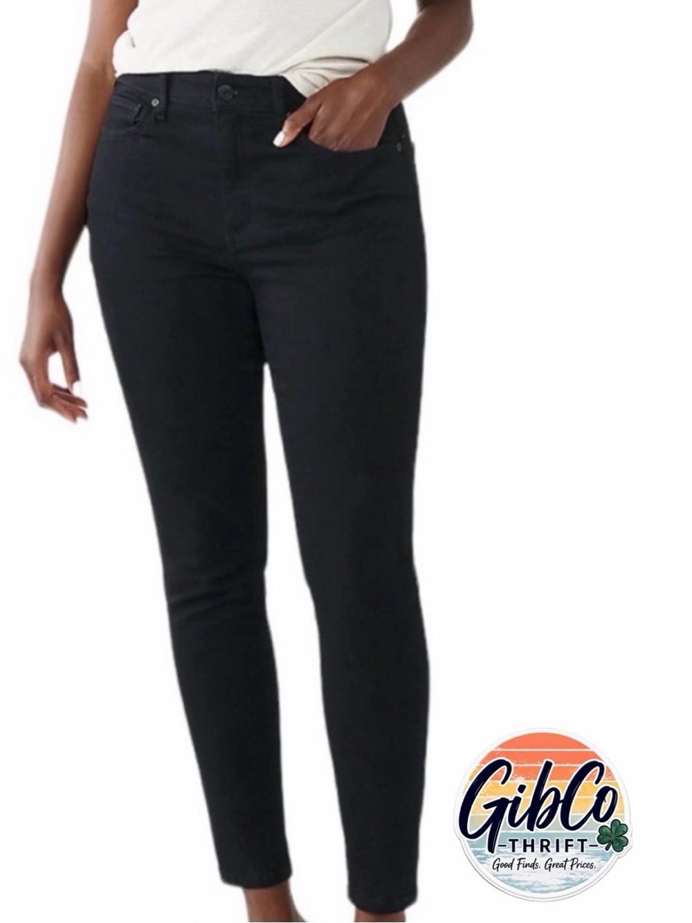 Sonoma | Size 10R | Curvy Skinny Jeans - Black